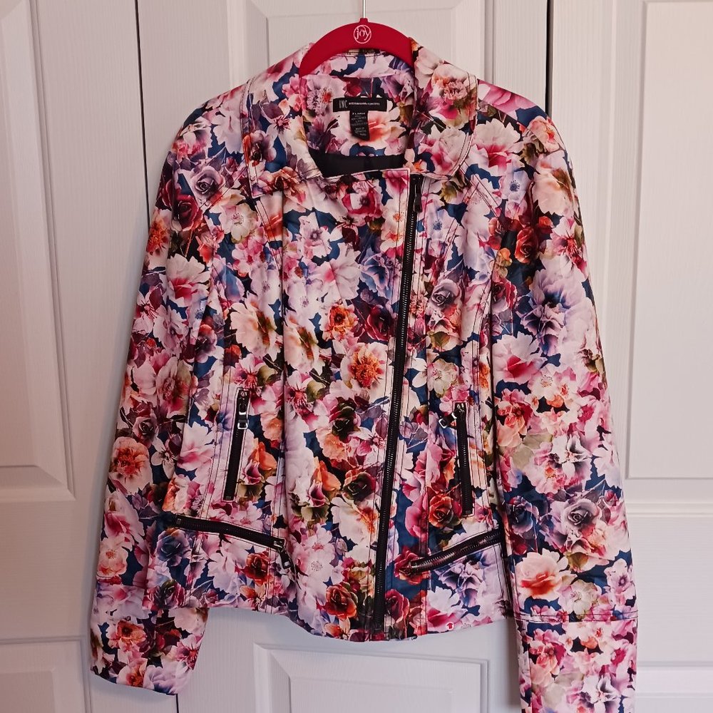 Floral Jacket, NWT, Sz XL